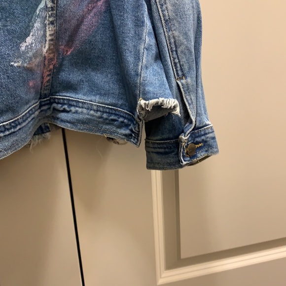 Caution to the Wind Denim Jacket Size Medium - Picture 12 of 15